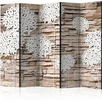 Artgeist Sermi - Flowers on the Stone II [Room Dividers]