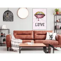 Artgeist Lip Gloss And Love juliste