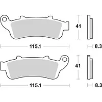 Louis Parts Orgaaniset jarrupalat