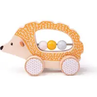 Bigjigs Toys Wooden Push Hedgehog 100% FSC