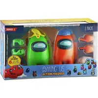 Among Us Action Hahmo 2-Pack Kausi 2 (satunnainen) 17cm AU6500