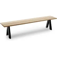 Skagerak Overlap bench antrasiitti Black
