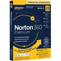 Norton 360 Premium | 1 vuosi | Sopii Windowsille, Macille, Androidille ja iOS:lle