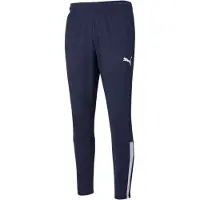 Puma Treenihousut Teamliga - Navy/valkoinen, koko Medium