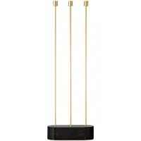 AYTM Grasil Gulv Lysestage - Black - H:82CM