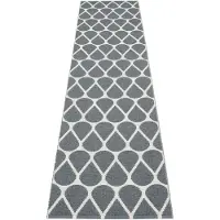 Pappelina Otis matto 70x320 cm granit / fossil grey