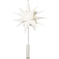 Watt & Veke Sputnik huipputähti Ø25 cm Valkea