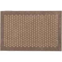 Tica Copenhagen Floormat Polyamide, 90X60 Cm, Dot Design - Beige - 90X60X0.7CM