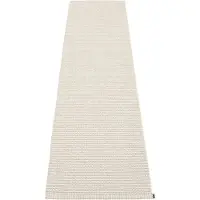 Pappelina Mono Matto 60x250cm Vanilija - Yksiväriset matot Pvc Vanilja - MN9F625