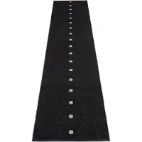 Pappelina , Peg matto 70x360 cm black / linen