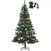 Alvik Joulukuusi Ledillä 210 Cm - Joulukuuset Vihreä - 609-25