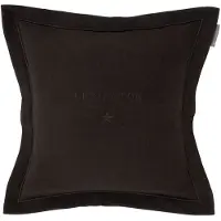 Lexington Home Hotel Velvet Sham With Embroidery - Black - 50X50CM