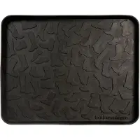 Tica Copenhagen Shoe And Boot Tray Rubber - Black - L:48CM