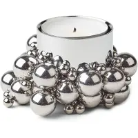 Gejst Molekyl Tealight 1 - Silver - Ø:4.3CM