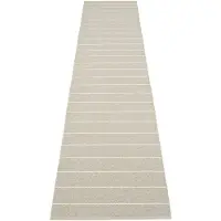Pappelina Carl Matto 70x350cm Pellava/ - Kuviolliset matot Pvc Beige - CA9F735