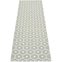 Pappelina Honey Matto 70x100 Cm Lämmin /vanilija - Muovimatot Pvc Harmaa - HO9710