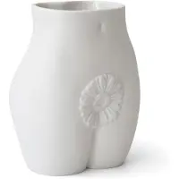 Jonathan Adler Muse Edie Vase - White - ONE SIZE