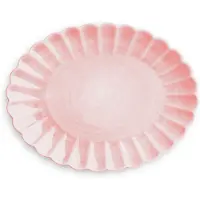 Mateus Oyster lautanen 30x35 cm Vaaleanpunainen