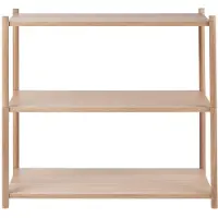 Gejst Sceene bookcase A Vaalea tammi