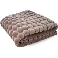 Ceannis Egg Throw 130X170Cm - Pink - 170X130CM