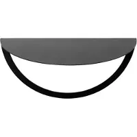 Muubs Gravity L Seinähylly 40x20 Cm - Seinähyllyt & Seinäkaapit Rauta Musta - 8280000117