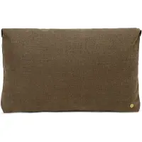 Ferm Living Clean Koristetyyny Hot Madison 60x40 Cm Smoked Chocolate - Koristetyynyt & Suojukset Puuvilla Natural - 1104265960