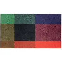 Heymat Mix Ovimatto 85x150 Cm - Kuviolliset matot Pet-kierrätysmuovi Gem - 50434