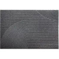 Heymat Stein Ovimatto 85x130 Cm - Kynnysmatot Pet-kierrätysmuovi Harmaa - 62113
