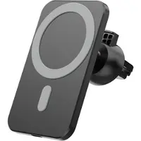 Mtp Products iPhone 12/13/14/15/16/17/Air Magneettinen Langaton Laturi / Auton Tuuletusritilän Pidike SZDJ N16 - 15W
