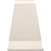 Pappelina Edit Matto Linen / Vanilla / Stone Metallic 85x260 Cm - Muovimatot Polyesteri Vanilja - ET9F826