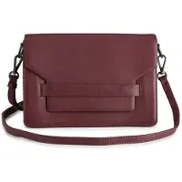 Markberg Arabella MBG Crossb. Bag Burgundy w/Black 24x16x8 cm