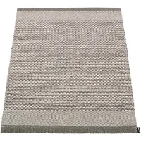 Pappelina Edit Matto / Warm Grey / Stone Metallic 60x85 Cm - Muovimatot Polyesteri Charcoal - ET9A608