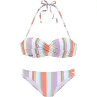 LASCANA Bikini keltainen / jade / vaaleanvioletti / pitaija