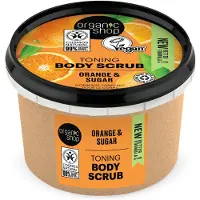 Organic Shop Toning Orange &amp; Sugar Body Scrub 250 ml
