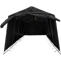 Fornorth Pressutalli 2,7x5,1m, 500g/m2, Musta