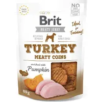 Brit Care Jerky Meaty Coins kalkkuna