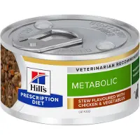 Hill's Pet Nutrition Hill's Diet Cat Metabolic Stew Chicken&Vegetables 82g