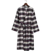 Gant Home Flannel Aamutakki S - Kylpytakit & Tohvelit Puuvilla Hazelwood Beige - 856006001-256-S