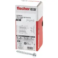 Fischer -betoniruuvit Ultracut FBS II 8x80 30/15 US TX, 50 kpl.