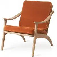Warm Nordic Nojatuoli Lean Back Oak Ritz 8008 (Nevotex) - Rusty rose