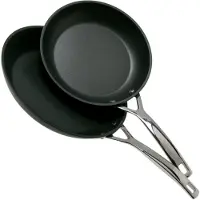 Le Creuset TNS 24 cm and 28 cm frying pan set
