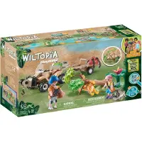 Playmobil Wiltopia Eläinten Pelastus Mönkijä Leikkisetti