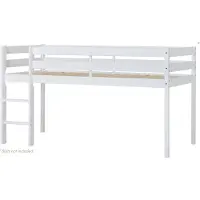 Hoppekids ECO Comfort puolikorkea sänky 90x200cm - valkoinen White