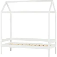 Hoppekids Talosänky ECO Comfort 70x160cm - valkoinen White