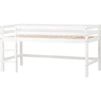 Hoppekids ECO Dream puolikorkea sänky 90x200cm - valkoinen White