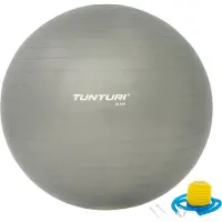 Tunturi Voimistelupallo Gymball 90cm, Anti-Burst, hopea