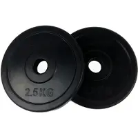 Tunturi Rubber 2.5kg Painolevy 2 Yksiköt