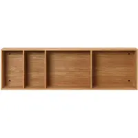 Ferm Living Bon hylly, 80 cm, öljytty tammi