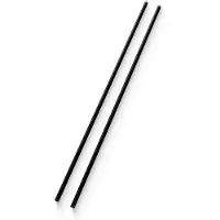 New Works seinäkisko 190 cm 2-pack Musta