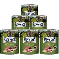 Happy Dog 6x 800g Sensible Pure New Zealand (lammas) koiranruoka märkä